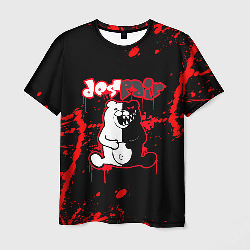 Мужская футболка Monokuma / 3D-принт – фото 1