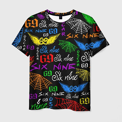 Мужская футболка 6IX9INE / 3D-принт – фото 1