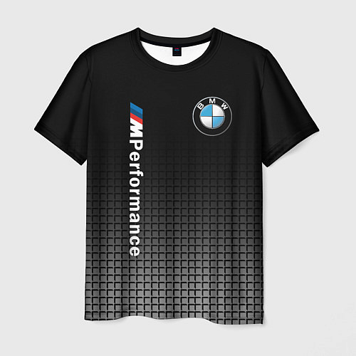 Мужская футболка BMW M PERFORMANCE / 3D-принт – фото 1