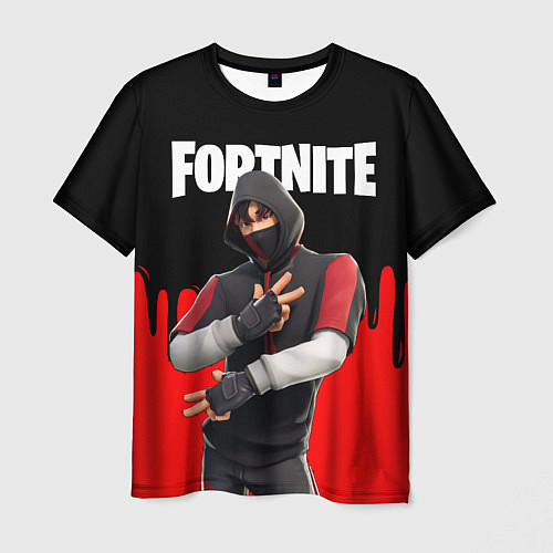 Мужская футболка FORTNITE x IKONIK / 3D-принт – фото 1