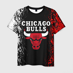 Футболка мужская CHICAGO BULLS, цвет: 3D-принт