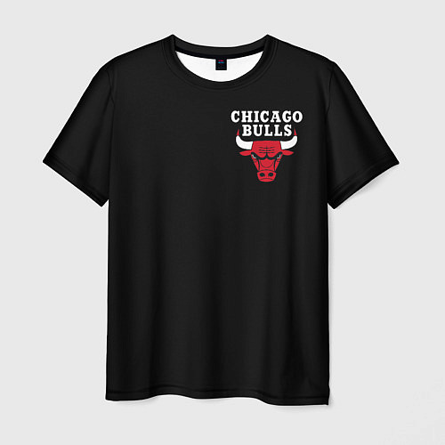 Мужская футболка CHICAGO BULLS / 3D-принт – фото 1