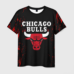 Футболка мужская CHICAGO BULLS, цвет: 3D-принт