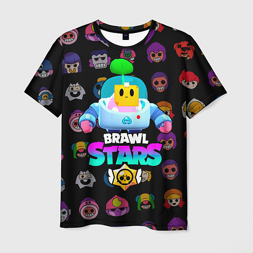 Мужская футболка BRAWL STARS SPROUT 27 / 3D-принт – фото 1