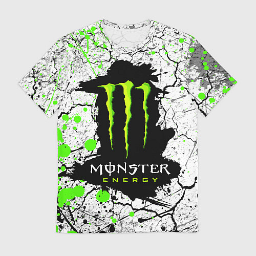 Мужская футболка MONSTER ENERGY Z / 3D-принт – фото 1