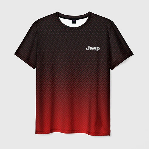 Мужская футболка Jeep спина Z / 3D-принт – фото 1