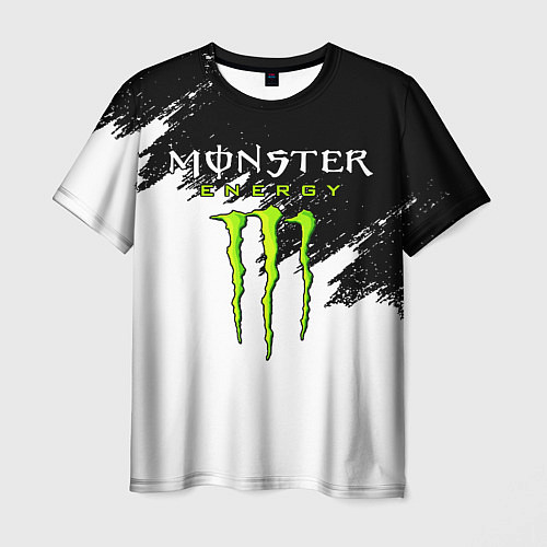 Мужская футболка MONSTER ENERGY / 3D-принт – фото 1