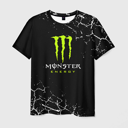 Мужская футболка MONSTER ENERGY / 3D-принт – фото 1