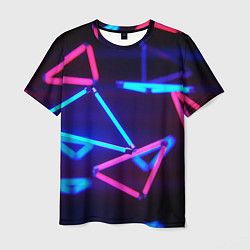 Мужская футболка ABSTRACTION NEON