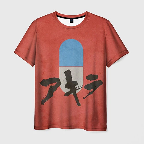 Мужская футболка Аниме Акира / 3D-принт – фото 1