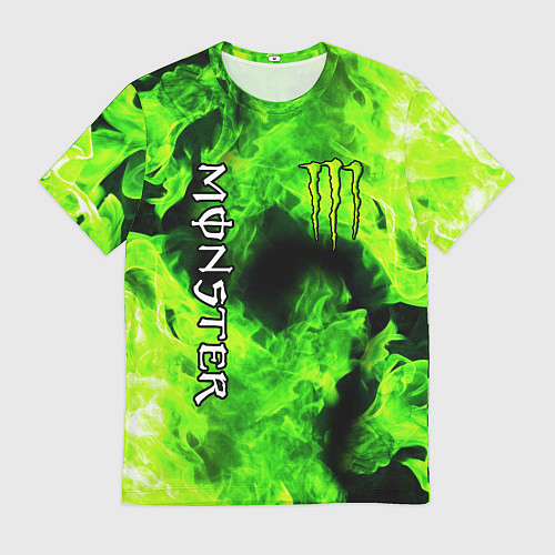 Мужская футболка MONSTER ENERGY / 3D-принт – фото 1