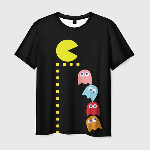 Мужская футболка Pac-man / 3D-принт – фото 1