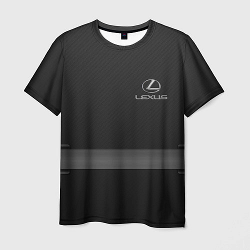 Мужская футболка LEXUS / 3D-принт – фото 1