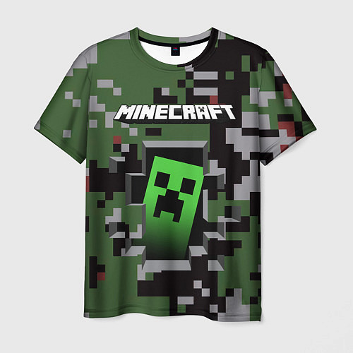Мужская футболка Minecraft / 3D-принт – фото 1
