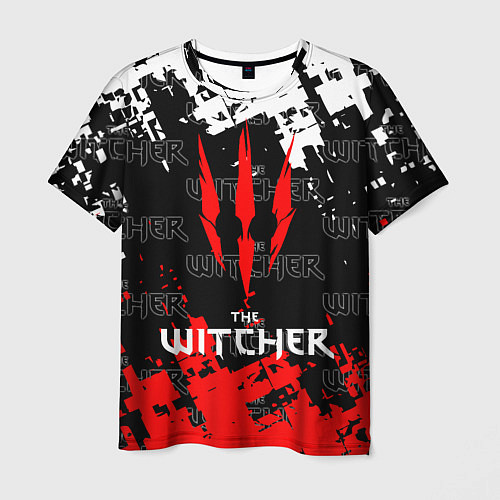 Мужская футболка The Witcher / 3D-принт – фото 1
