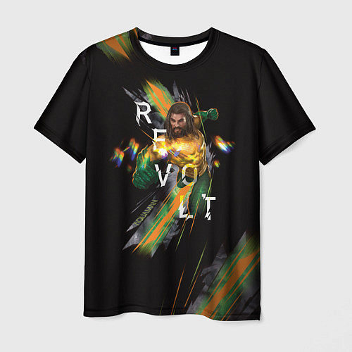 Мужская футболка REVOLT / 3D-принт – фото 1