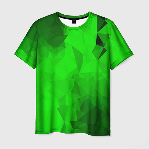 Мужская футболка GREEN / 3D-принт – фото 1