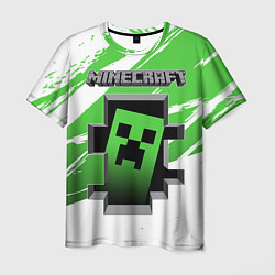 Футболка мужская Minecraft, цвет: 3D-принт