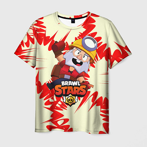 Мужская футболка Brawl Stars Dynamike / 3D-принт – фото 1