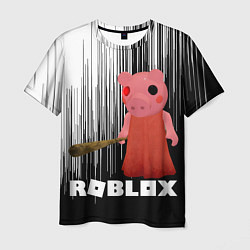 Мужская футболка Roblox Piggy