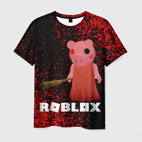 Мужская футболка Roblox Piggy / 3D-принт – фото 1