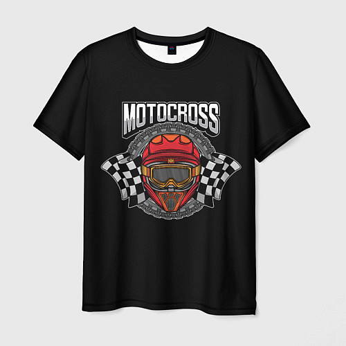 Мужская футболка Motocross Champion Z / 3D-принт – фото 1