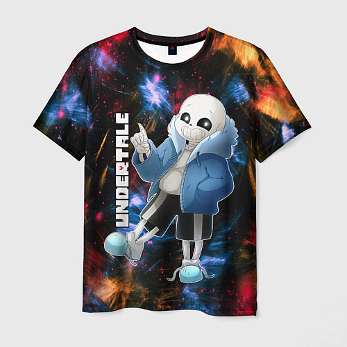 Мужская футболка UNDERTALE АНДЕРТЕЙЛ / 3D-принт – фото 1