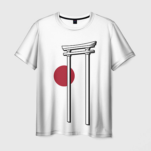 Мужская футболка Япония Тории Z / 3D-принт – фото 1