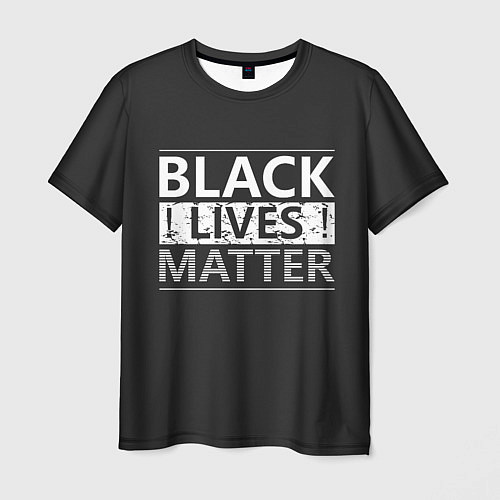 Мужская футболка Black lives matter Z / 3D-принт – фото 1