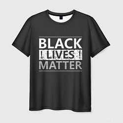 Футболка мужская Black lives matter Z, цвет: 3D-принт