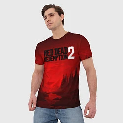 Футболка мужская Red Dead Redemption 2, цвет: 3D-принт — фото 2