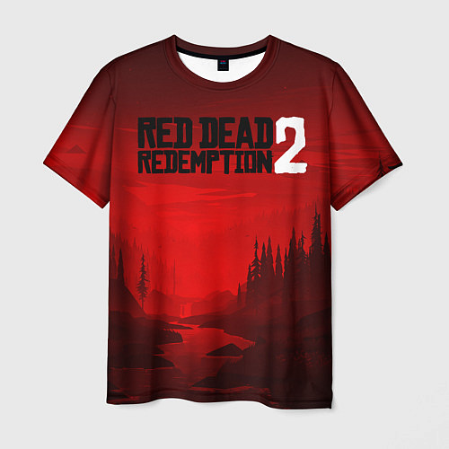 Мужская футболка Red Dead Redemption 2 / 3D-принт – фото 1