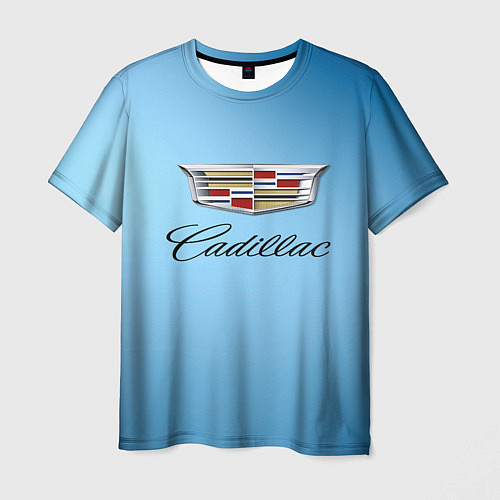 Мужская футболка Cadillac / 3D-принт – фото 1