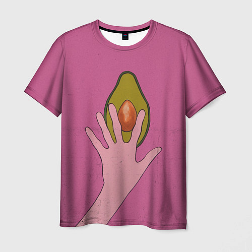 Мужская футболка Avocado / 3D-принт – фото 1