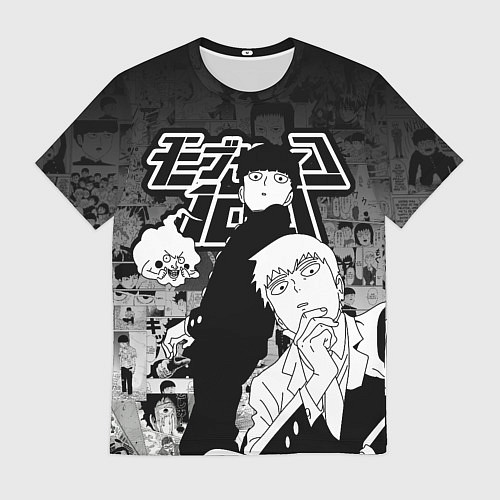 Мужская футболка МОБ ПСИХО 100 / 3D-принт – фото 1