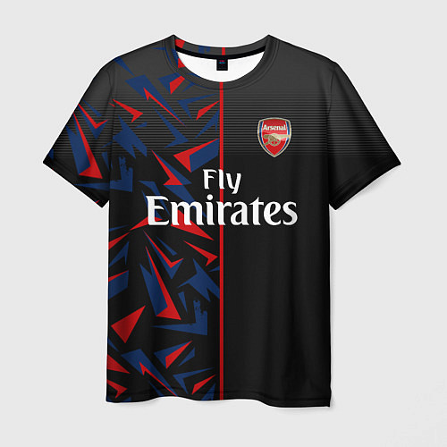 Мужская футболка ARSENAL UNIFORM 2020 / 3D-принт – фото 1