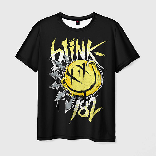 Мужская футболка Blink 182 / 3D-принт – фото 1