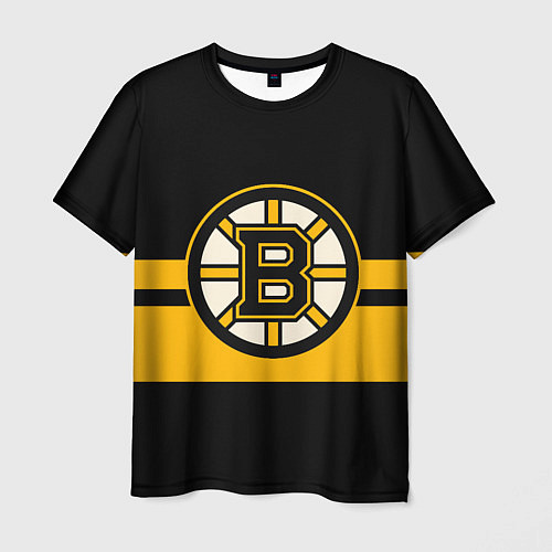 Мужская футболка BOSTON BRUINS NHL / 3D-принт – фото 1