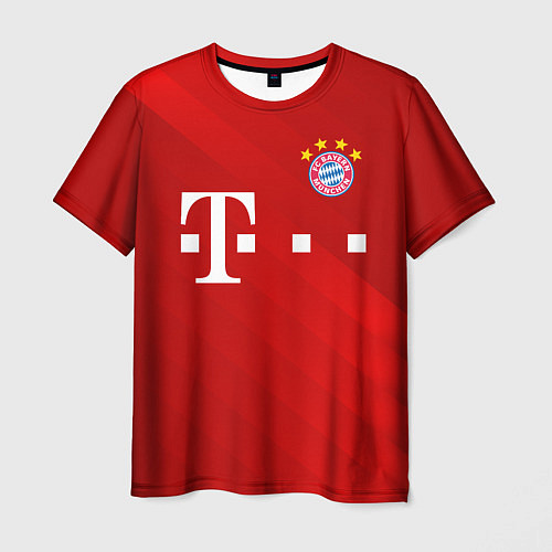 Мужская футболка FC Bayern Munchen / 3D-принт – фото 1