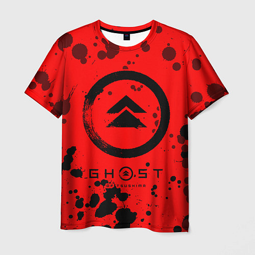 Мужская футболка GHOST OF TSUSHIMA / 3D-принт – фото 1