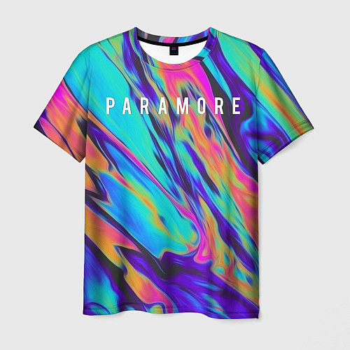 Мужская футболка PARAMORE / 3D-принт – фото 1