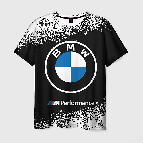 Мужская футболка BMW БМВ / 3D-принт – фото 1