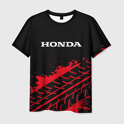 Мужская футболка HONDA ХОНДА / 3D-принт – фото 1