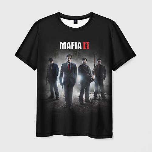 Мужская футболка Mafia / 3D-принт – фото 1