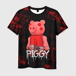 Футболка мужская Roblox Piggy, цвет: 3D-принт