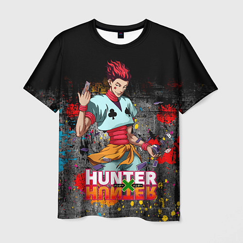 Мужская футболка Хисока Hunter x Hunter / 3D-принт – фото 1