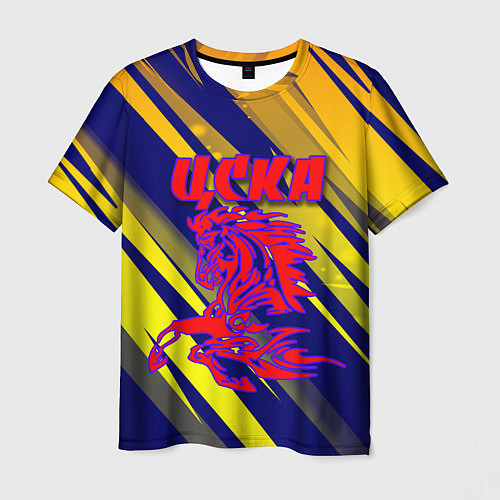 Мужская футболка CSKA ЦСКА / 3D-принт – фото 1