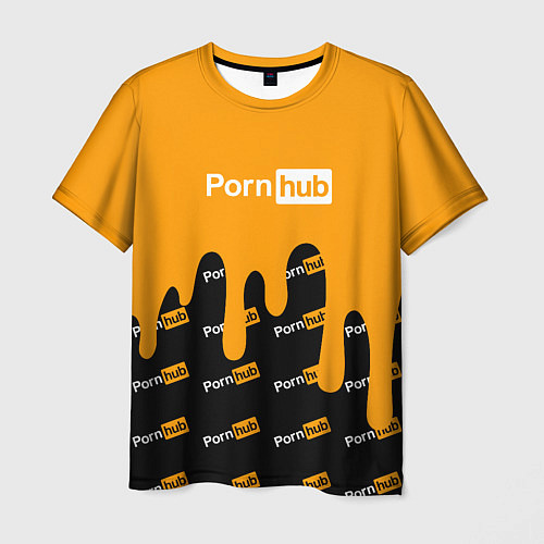Мужская футболка Porn Hub / 3D-принт – фото 1
