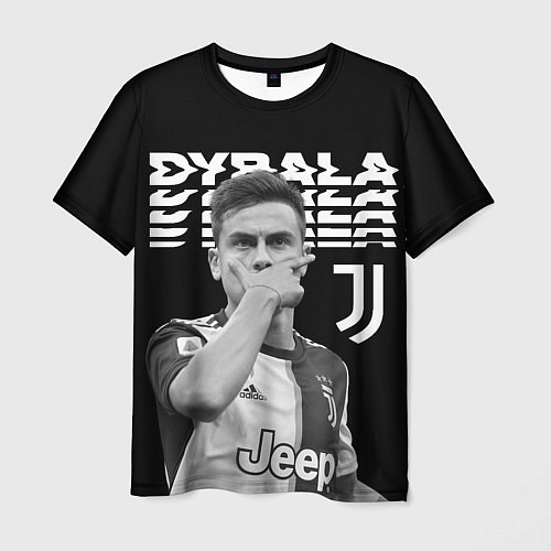Мужская футболка Paulo Dybala / 3D-принт – фото 1