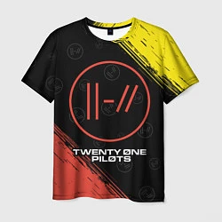 Футболка мужская TWENTY ONE PILOTS 21 PILOTS, цвет: 3D-принт